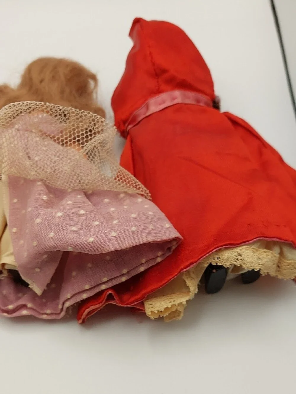 NANCY ANN STORYBOOK LOT 4 Doll Set - Little Red RIDING HOOD VINTAGE